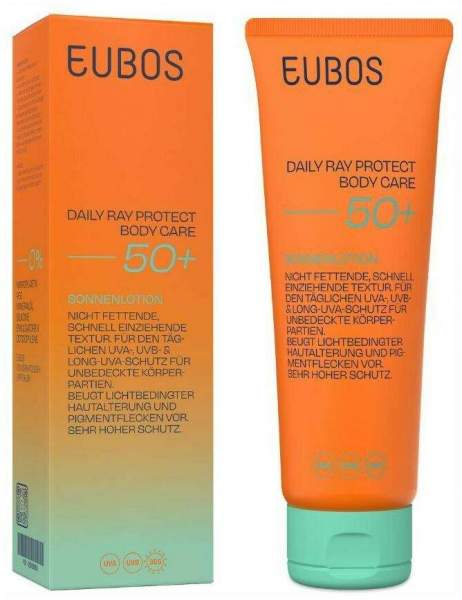 Eubos Daily Ray Protect Body Care Sonnenlotion LSF 50+ 125 ml