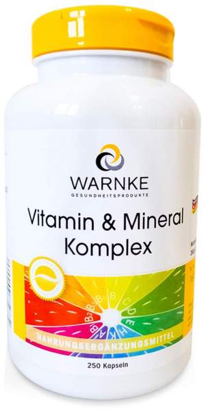 Vitamin und Mineral Komplex 250 Kapseln