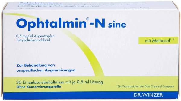Ophtalmin-N sine Augentropfen EDB 30 x 0,5 ml