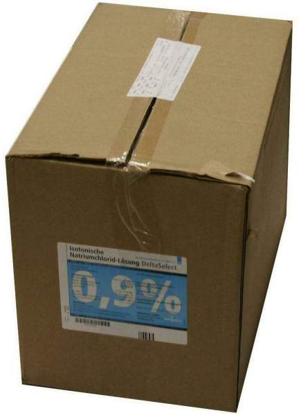 Kochsalzlösung 0,9% Plastikflasche 10x1000 ml Infusionslösung
