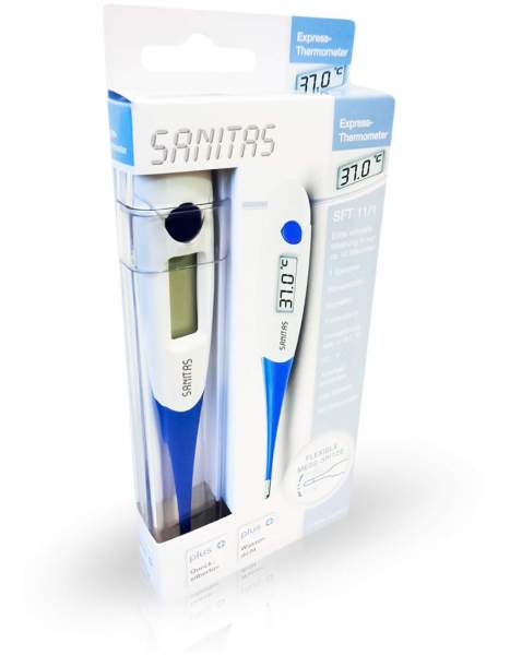 Fieberthermometer Digital Mit Flexibler Spitze 1 Stück