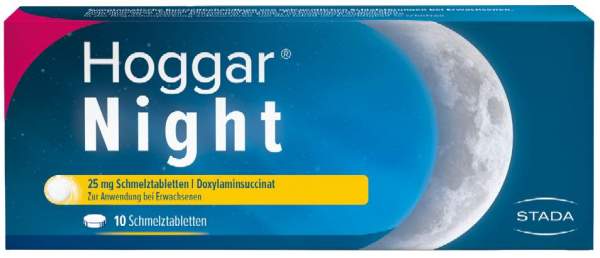 Hoggar Night 25 mg 10 Schmelztabletten