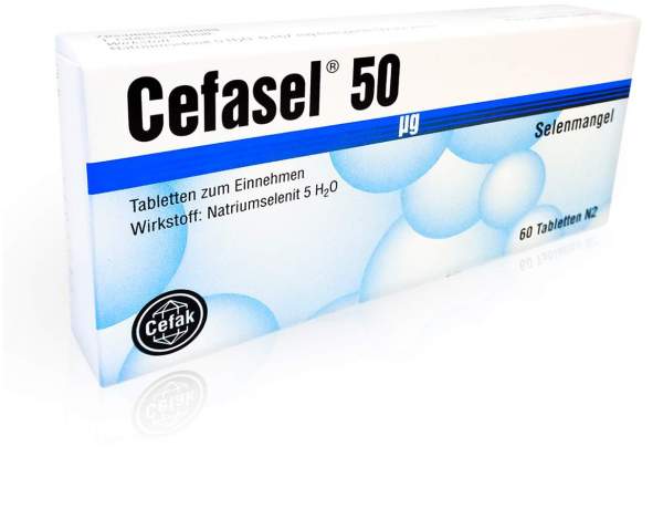 Cefasel 50 µg 60 Tabletten