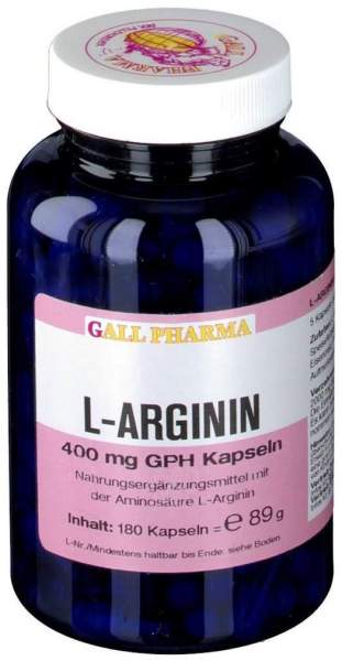 L-Arginin 400 mg 180 Kapseln