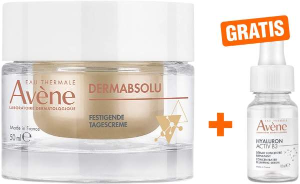 Avene Dermabsolu festigende Tagescreme 50 ml + gratis Avene Hyaluron Activ B3 10 ml