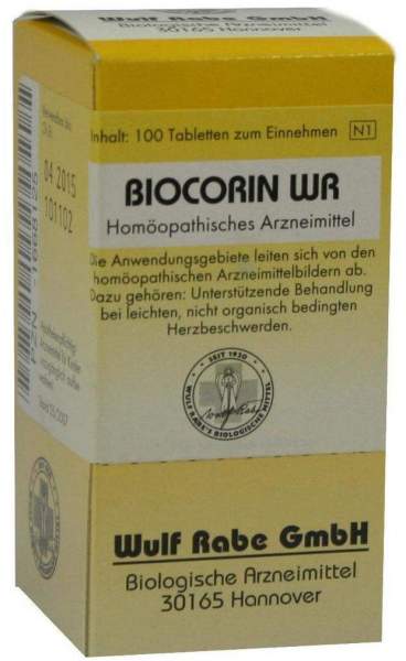 Biocorin Wr Tabletten