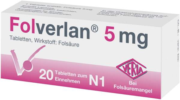 Folverlan 5 mg Tabletten 20 Tabletten