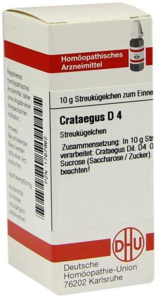 Dhu Crataegus D4 10 G Globuli