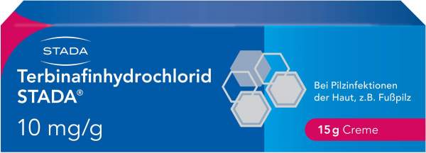 Terbinafin Hydrochlor.Stada 10mg Pro G 15 G Creme