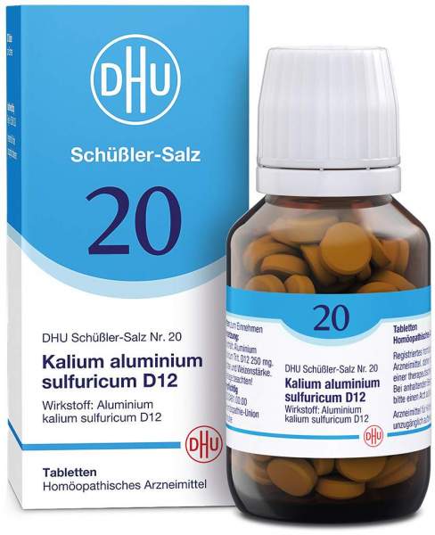 DHU Schüßler-Salz Nr. 20 Kalium Aluminium Sulfuricum D12 200 Tabletten