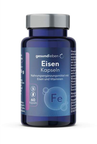 Gesundleben Eisen 15 mg 60 Kapseln