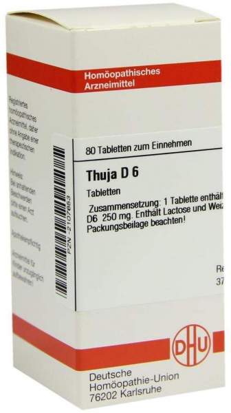 DHU Thuja D6 80 Tabletten