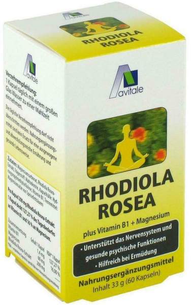 Rhodiola Rosea Kapseln 200 mg