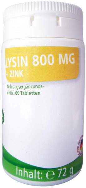 Lysin 800 Mg+zink Kapseln