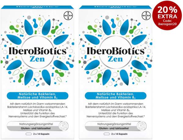 IberoBiotics Zen 2 x 28 Kapseln