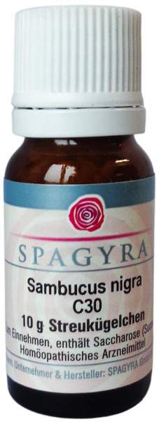 Sambucus Nigra C 30 Globuli 10 G