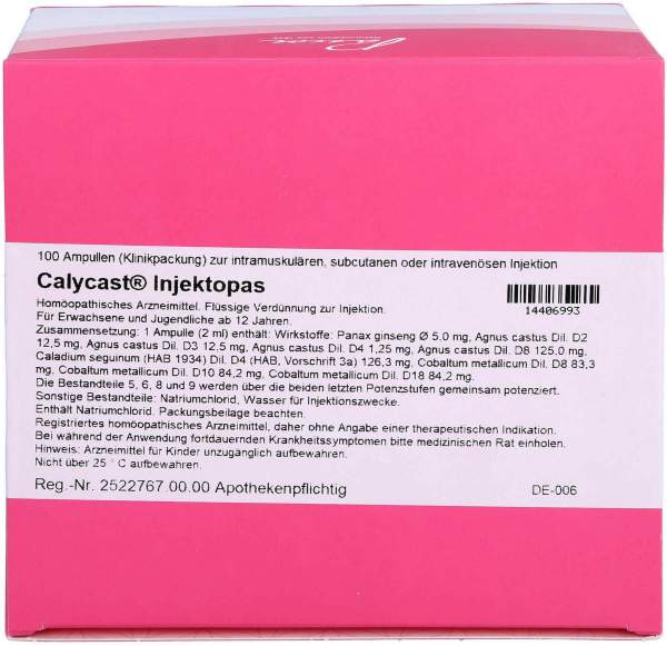 Calycast Injektopas Ampullen 100 x 2 ml