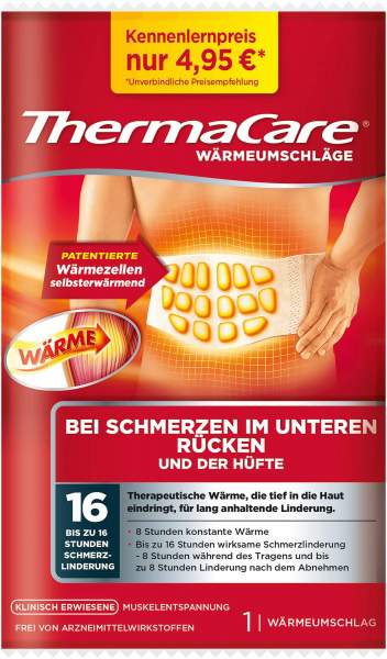 Thermacare Rückenumschläge S-XL 1 Stück