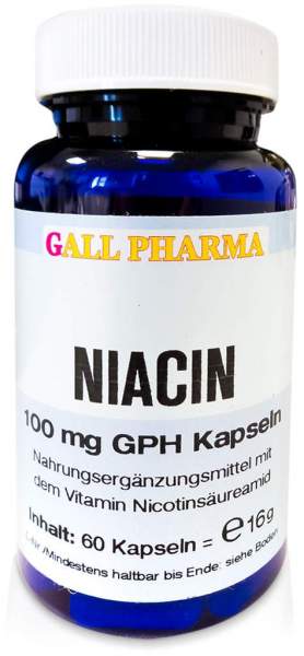 Niacin 100 mg Gph 60 Kapseln