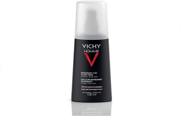 Vichy Homme Deodorant Zerstäuber 24h ultra frisch 100 ml Spray