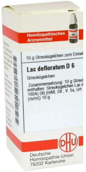 DHU Lac defloratum D6 Globuli