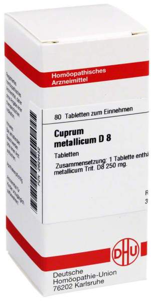 Cuprum Metallicum D 8 Tabletten