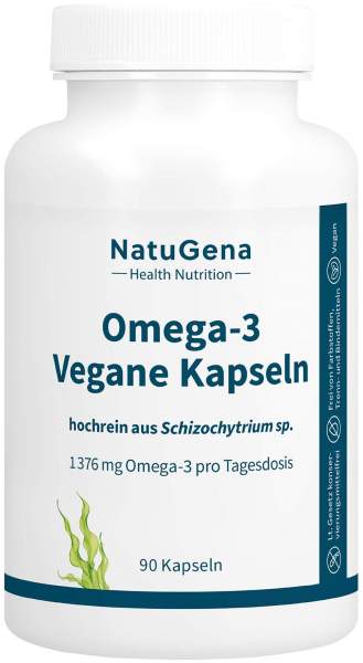 NatuGena Omega-3 Vegan 90 Kapseln