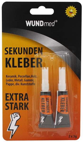 Sekundenkleber 3 g 2er Set