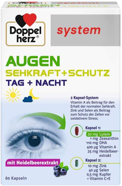 Doppelherz System Augen Sehkraft + Schutz 60 Kapseln