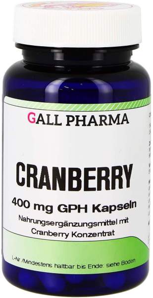 Cranberry 400 mg Gph 120 Kapseln
