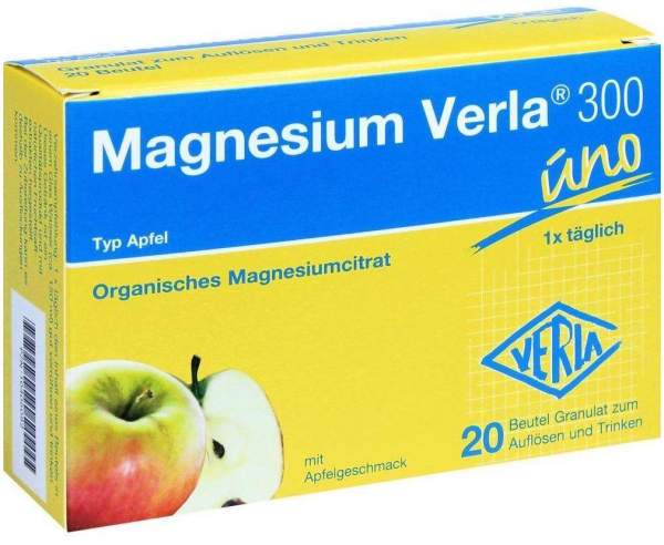 Magnesium Verla 300 Apfel 20 Granulat