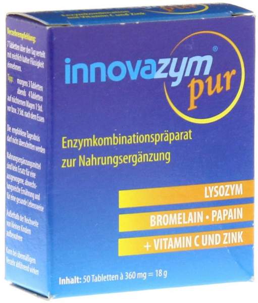 Innovazym Pur 50 Magensaftresistente Tabletten