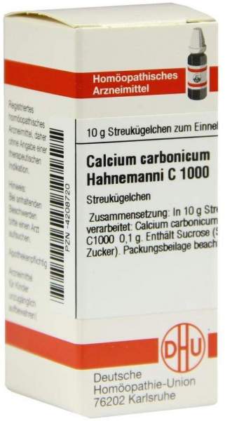Calcium Carbonicum C 1000 Globuli Hahnemanni