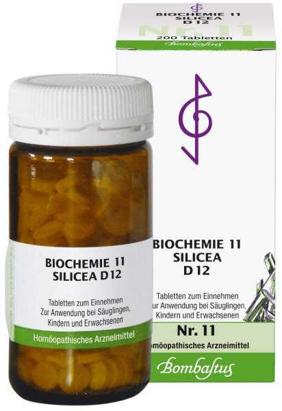 Biochemie Nr.11 Silicea D12 200 Tabletten