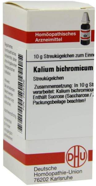 Dhu Kalium Bichromicum D30 10 G Globuli