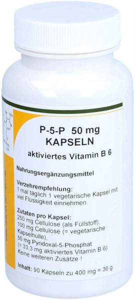 P-5-P 50 mg Aktiviertes Vitamin B 6 Kapseln