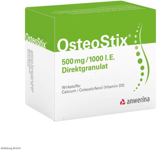 OsteoStix 500 mg-1000 I.E. Direktgranulat Beutel 60 Stück
