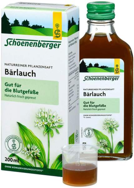 Bärlauch Saft Schönenberger 200ml