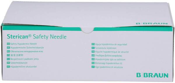 Sterican Safety Kanülen 20 G X 1,5 0,9 X 40 mm 100 Stück
