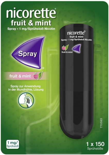 Nicorette Fruit und Mint Spray 13,2 ml