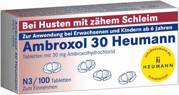 Ambroxol 30 Heumann Tabletten 100 Tabletten