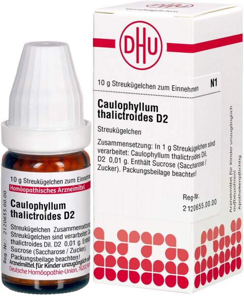 DHU Caulophyllum thalictroides D2 Globuli