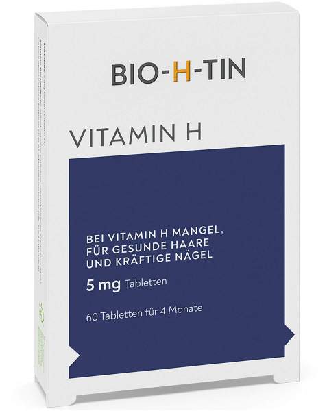 Bio-H-Tin Vitamin H 5 mg für 4 Monate 60 Tabletten