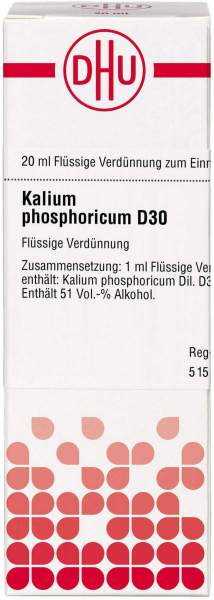 Dhu Kalium Phosphoricum D30 Dilution 20 ml