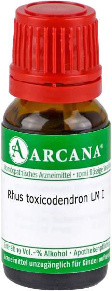 Rhus Toxicodendron LM 1 Dilution 10 ml