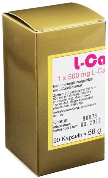 L-Carnitin 1 X 500 mg 90 Kapseln