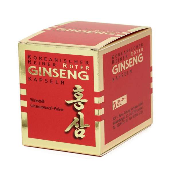 Roter Ginseng Kapseln 300 mg 100 Stück