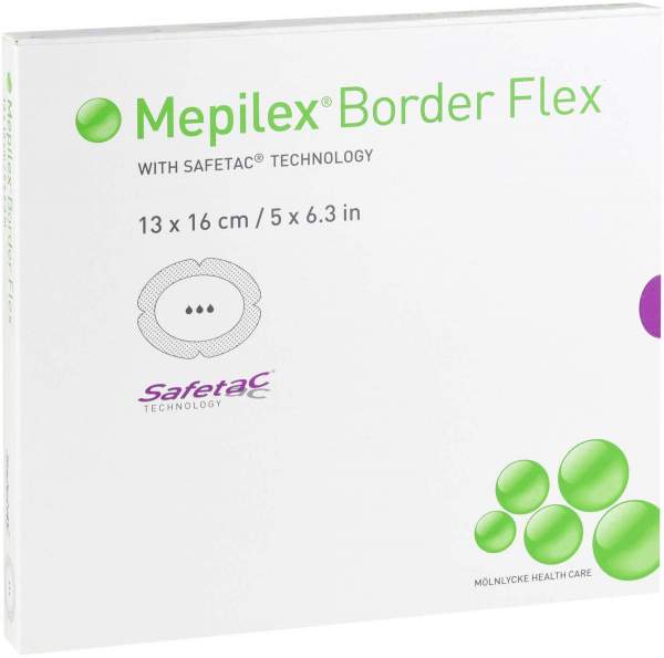 Mepilex Border Flex Schaumverb.Haftend 13x16 cm