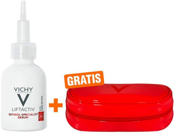 Vichy Liftactiv Retinol Specialist 30 ml Serum + gratis Kosmetiktasche XMas 1 Stück