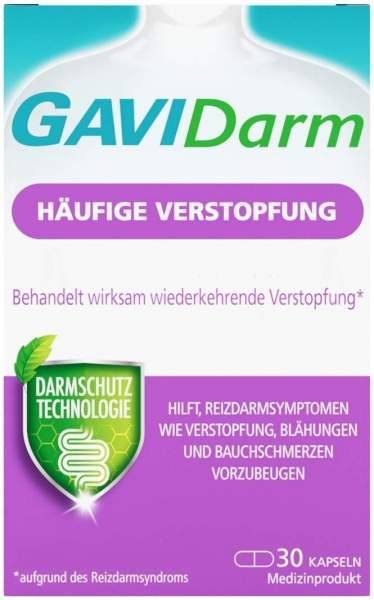 GaviDarm Häufige Verstopfung 30 Kapseln